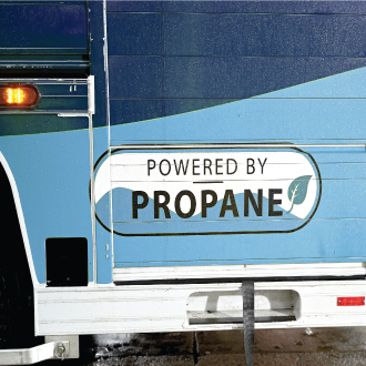 Propane-powered